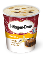 Vanilla Caramel Brownie