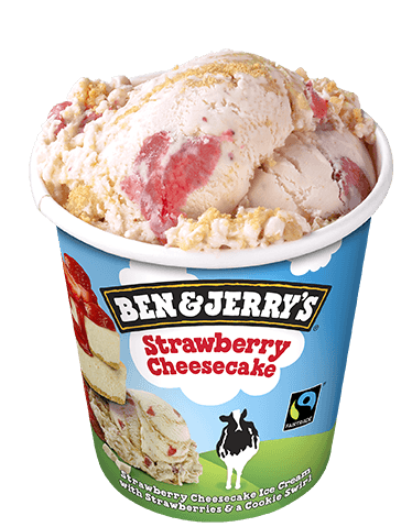 Ben & Jerry`s Strawberry Cheesecake
